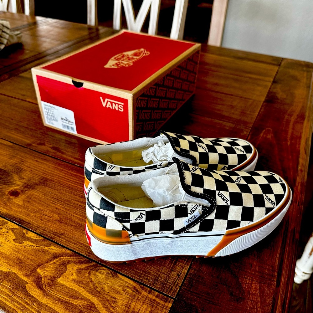 Vans Stacked Checker Platform 8.5